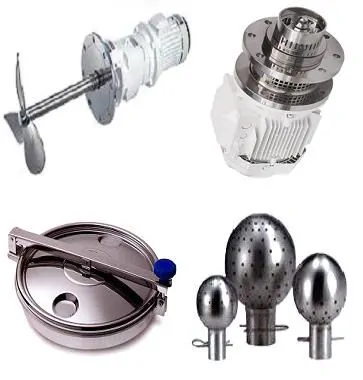 Paslanmaz Çelik Karıştırıcılar ve Tank Ekipmanları