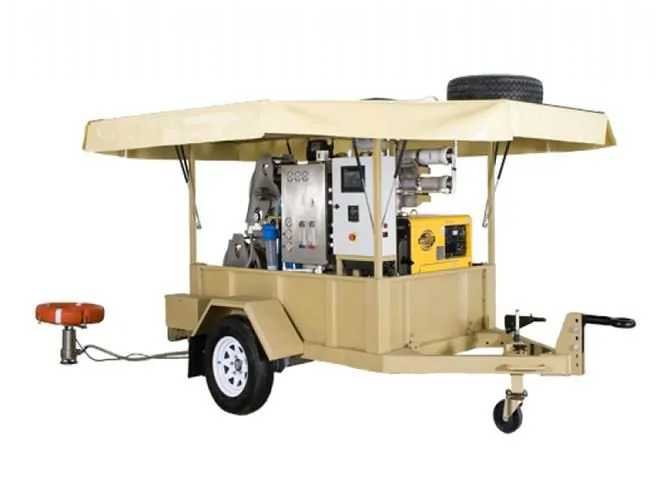 Mobil Ters Ozmos Su Aritma Sistemi